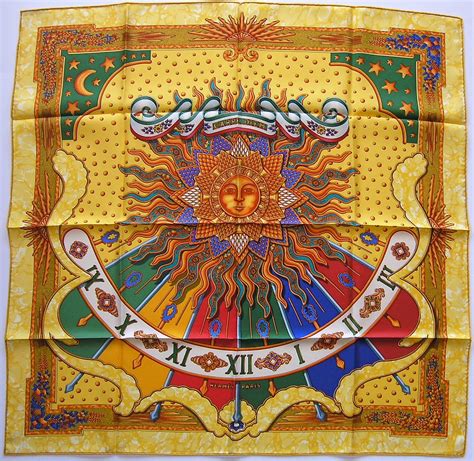 foulard hermes carpe diem|Carpe Diem Hermes Scarf .